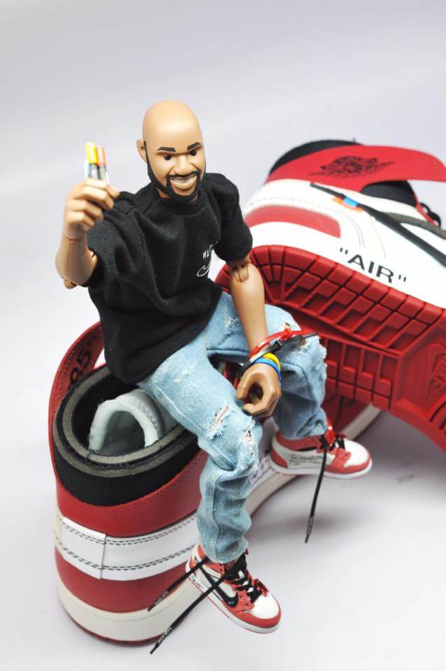 THE TEN OFF WHITE c/o Virgil Abloh Figure By Coolrain Lee - The 