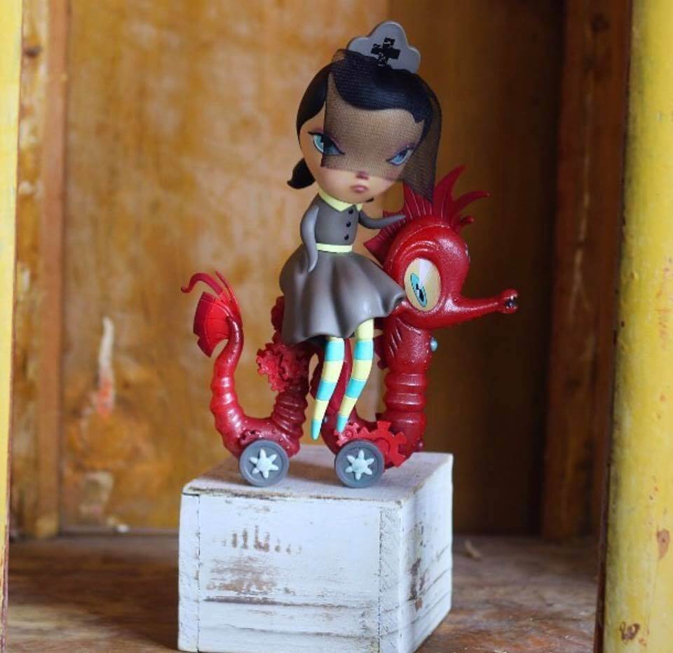 Kidrobot Kathie Olivas Dark Harbor series 3-inch mini figure SEALED CASE 