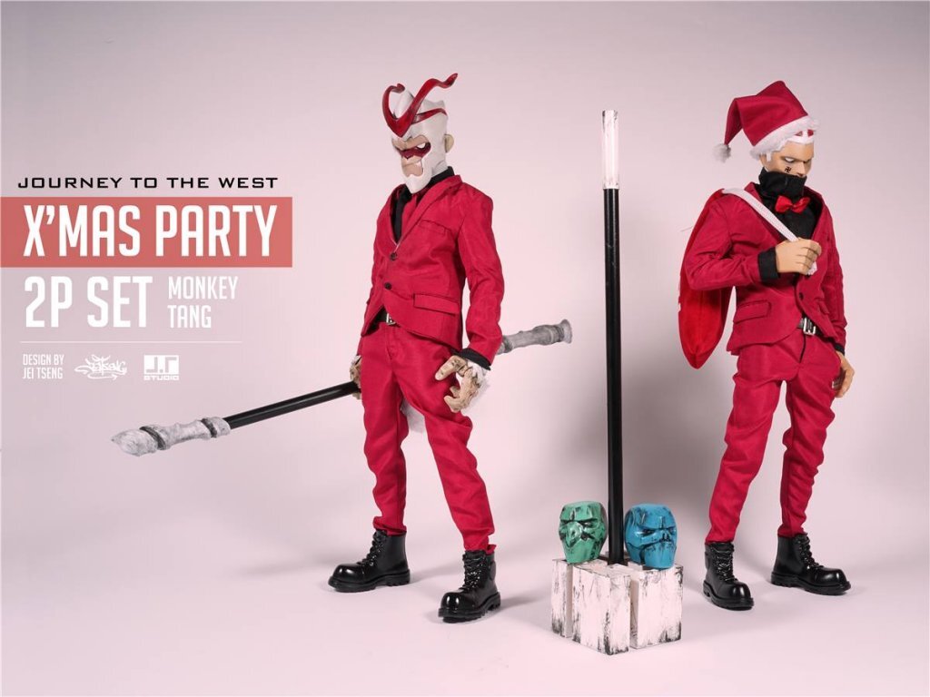 Monkey King x Tang Monk Journey To The West XMAS set by JT Studio The