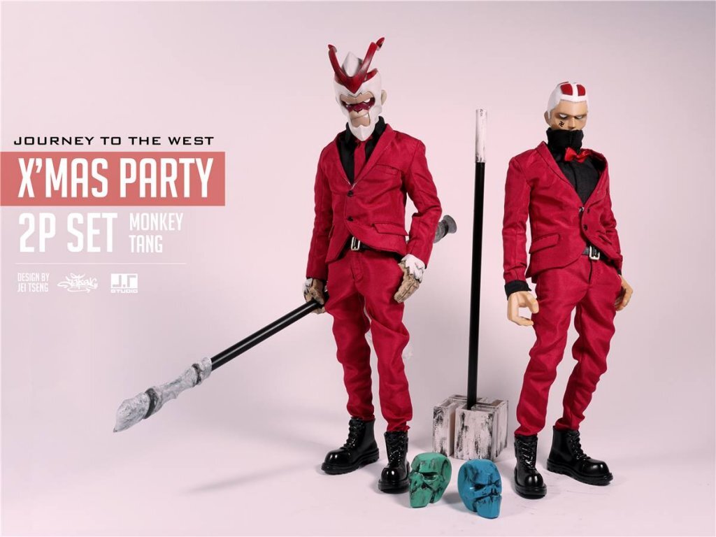 Monkey King x Tang Monk Journey To The West XMAS set by JT Studio The