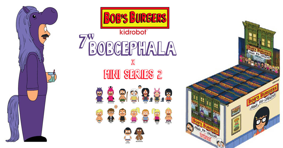 Kidrobot Bob's Burgers Mini Series 2 Bob 