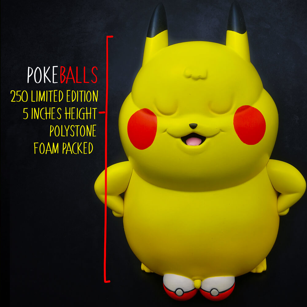 PIKACHU Pokeballs series By Alex Solis Worldwide Release - The Toy