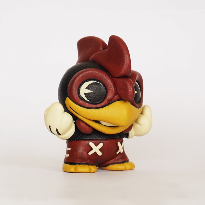 Flippin the Bird By Creon Chkn Head Resin The Toy Chronicle front