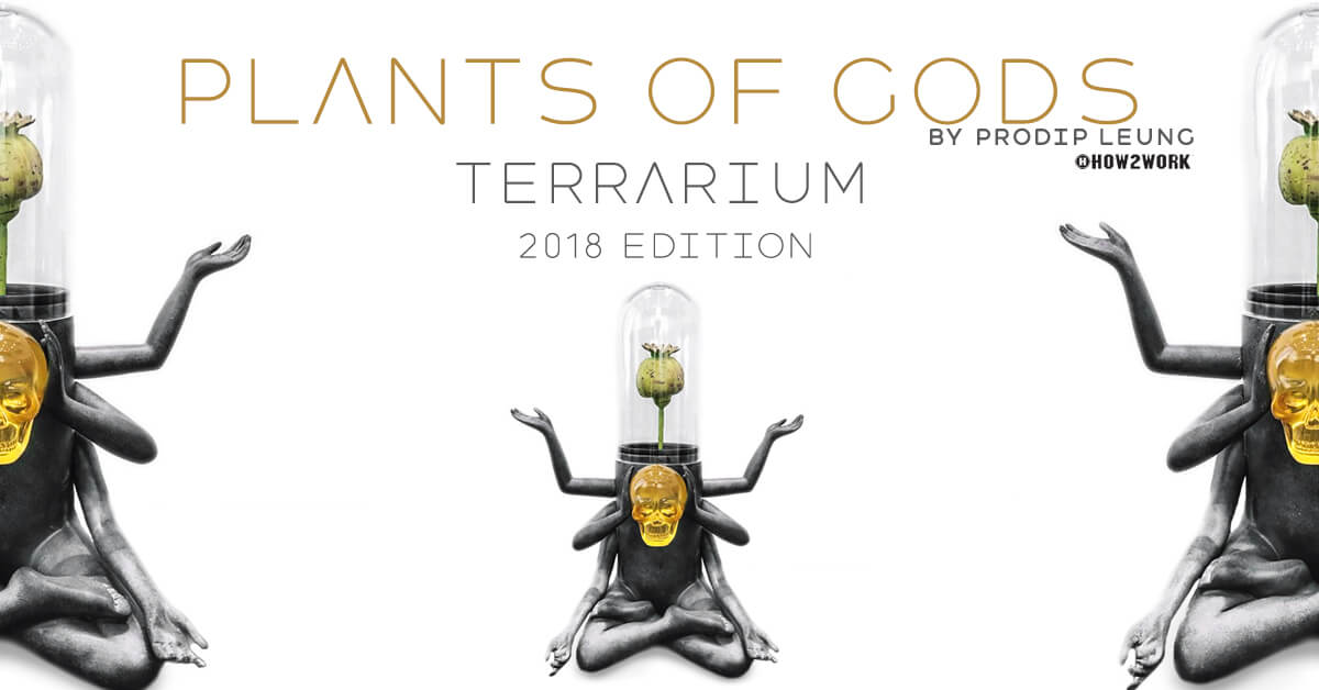 Plants of Gods Terrarium Sculpture