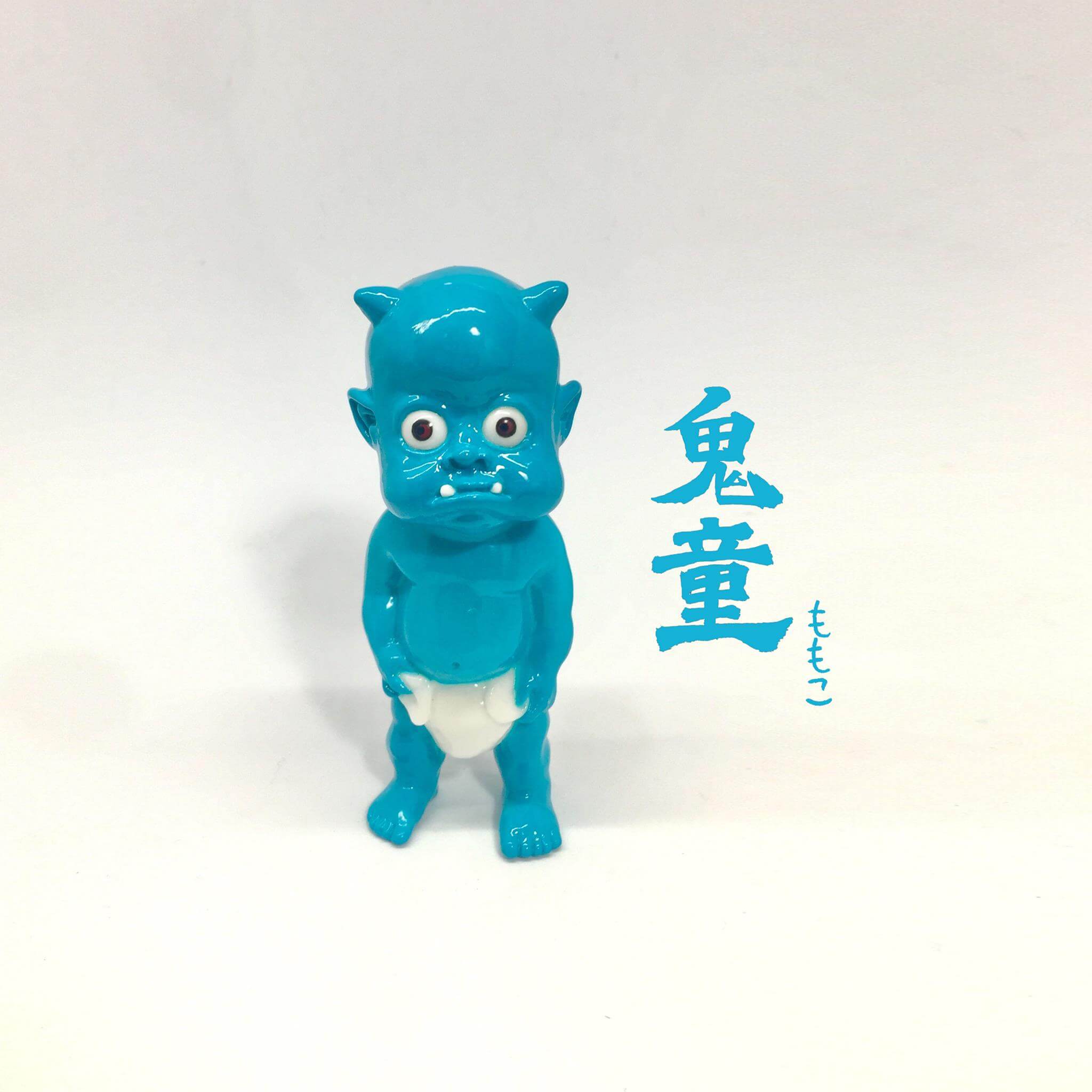 Blue Devil Shark x Baby Oni By Momoco Studio Online Release - The Toy ...