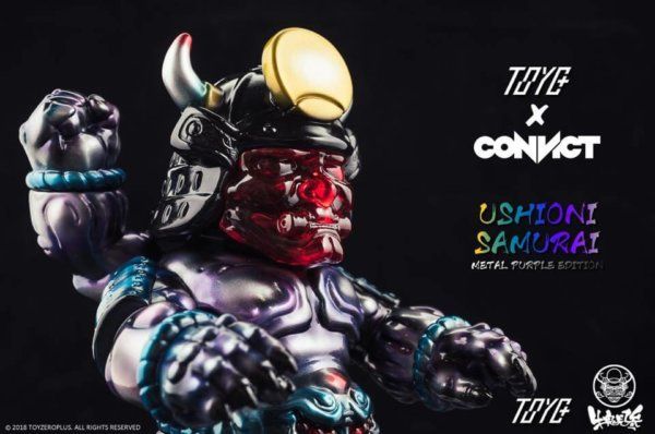 Ushioni Samurai Metal Purple Convict Edition By Scotty Wang X Toyzero Plus The Toy Chronicle