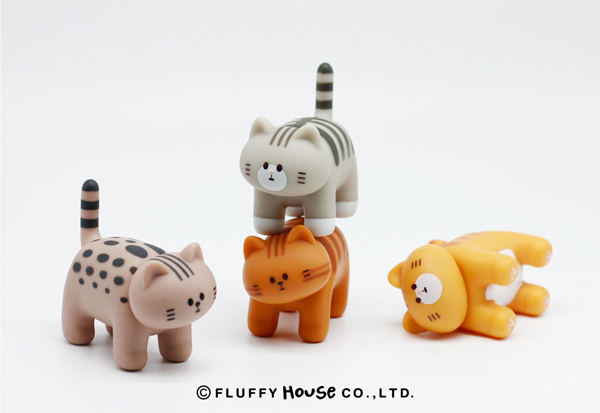 MY HOME CAT MINI SERIES 2 VINYL TOY BLIND BOX FIGURE BY FLUFFY HOUSE 