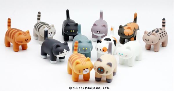 MY HOME CAT MINI SERIES 2 VINYL TOY BLIND BOX FIGURE BY FLUFFY HOUSE 