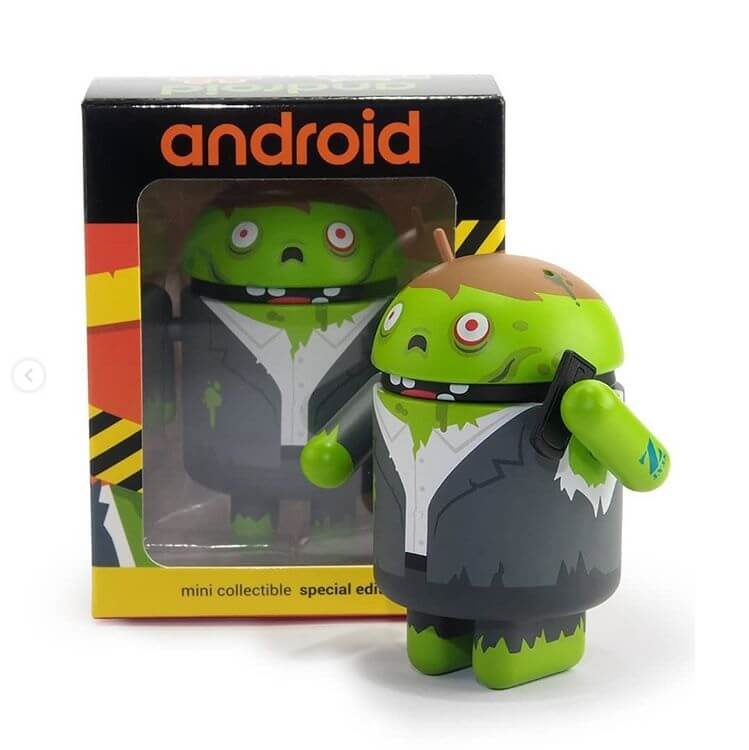 Android Mini Zombie Process Andrew Bell Toy 