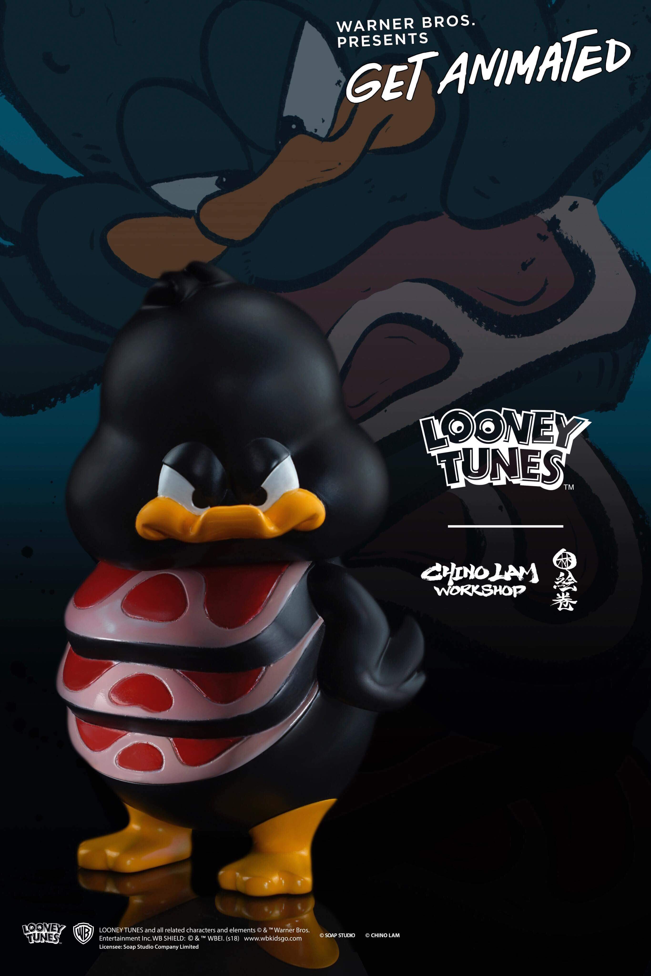 Looney Tunes Get Animated Porky Pig x Daffy Duck by Chino Lam x Soap Studio  at ComplexCon 2018 - The Toy Chronicle