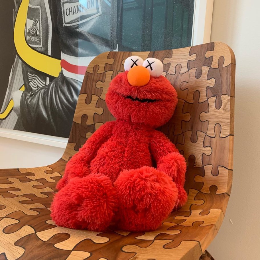 Elmo joins the KAWS x Uniqlo x Sesame Street Gang! - The Toy Chronicle