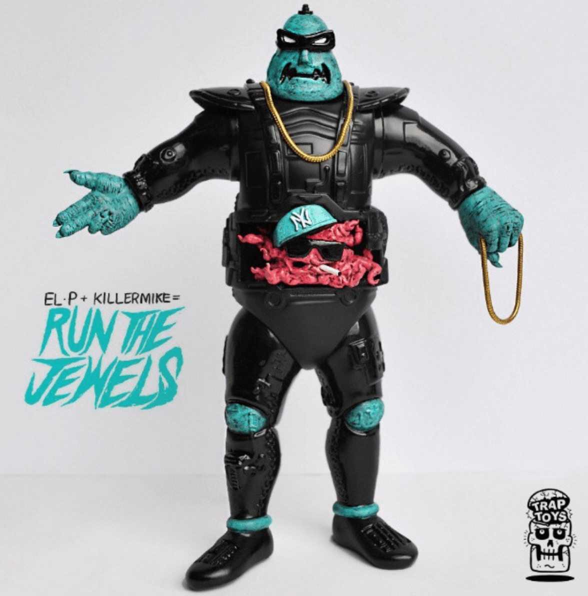 Brand New Trap Toys Krang Run the Jewels TMNT Limited Edition Figure 