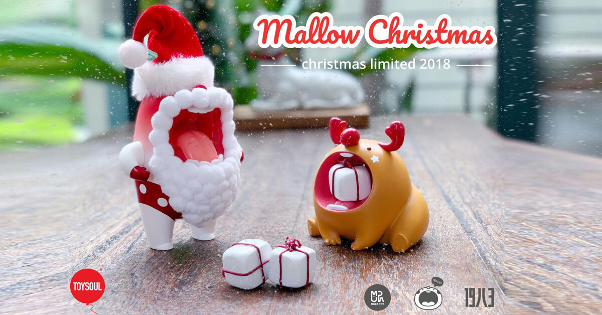 Mallow Summer Santa and Baby rudolf Mochi by MUPA TOY x 19八3