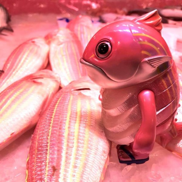 Golden Threadfin Bream edition by Chino Lam x Mame Moyashi The Toy