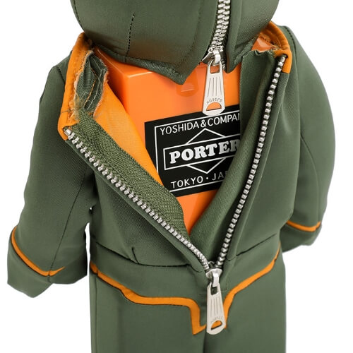 PORTER x BE@RBRICK 1000% TANKER SAGE GREEN Special Edition - The 