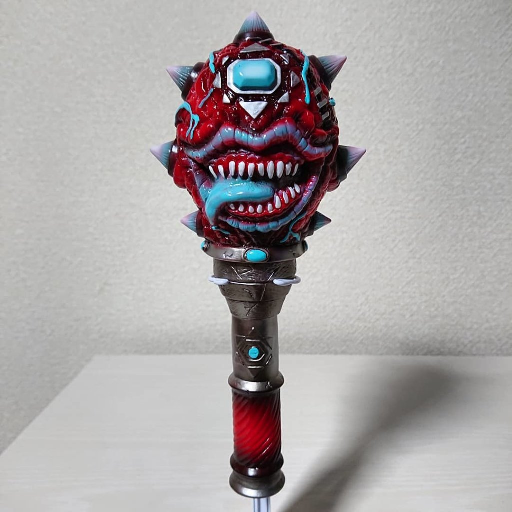 CONVICT x Death Cat Toys Berserker Mace Grandel - The Toy Chronicle