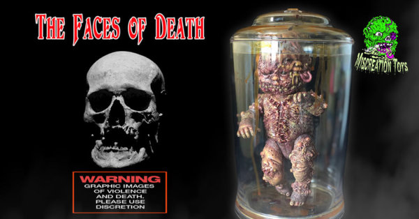 AUTOPSY ZOMBIE STAPLE BABY (THE FACES OF DEATH CUSTOM SERIES) by Miscreation Toys