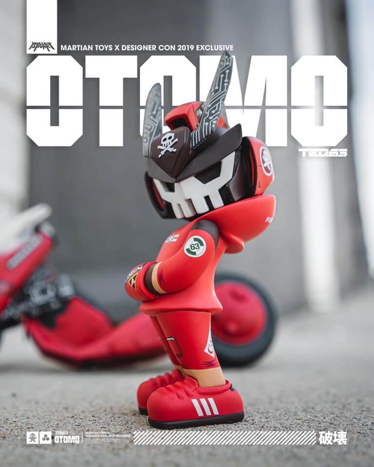 New Sealed Details about   OTOMO TEQ63 by Quiccs x Martian Toys 6" Vinyl Figure Ltd Ed 
