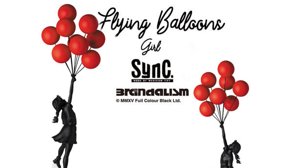 Details about   MEDICOM TOY x Banksy Brandarism Wall Clock Flying Ballons Girl 2nd 