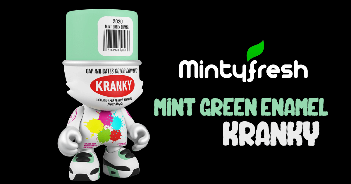 Mint Green Enamel Kranky-mintyfresh-superplastic