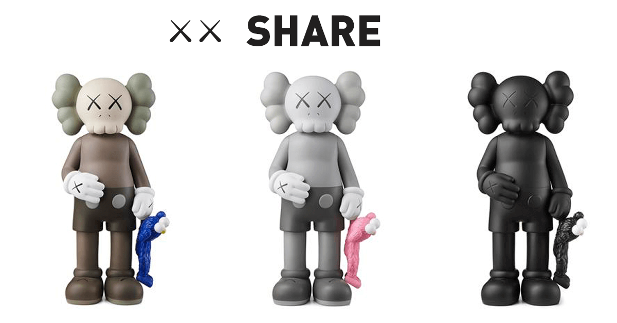 Share Release Details by KAWS. 