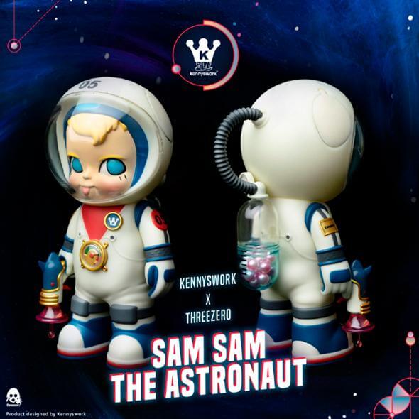 SAM SAM The Astronaut by Kenny Wong x ThreeZero - The Toy Chronicle