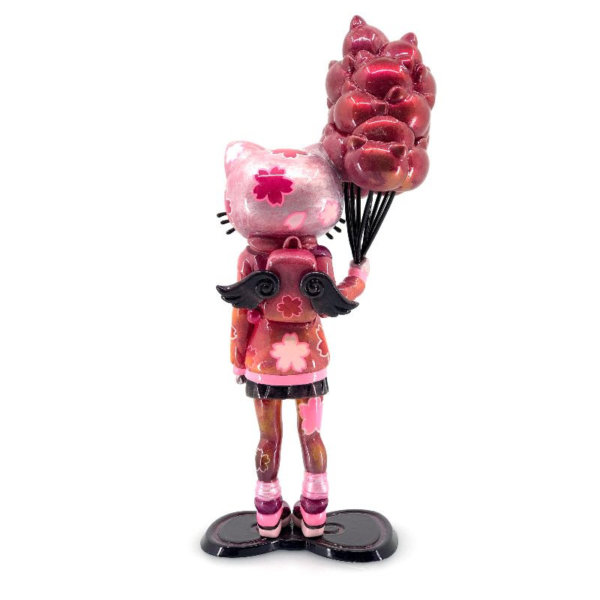 SAKURA KITTY by Candie Bolton x Kidrobot The Toy Chronicle