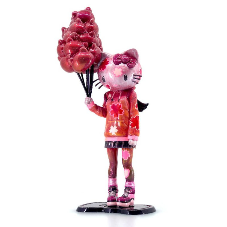 SAKURA KITTY by Candie Bolton x Kidrobot The Toy Chronicle