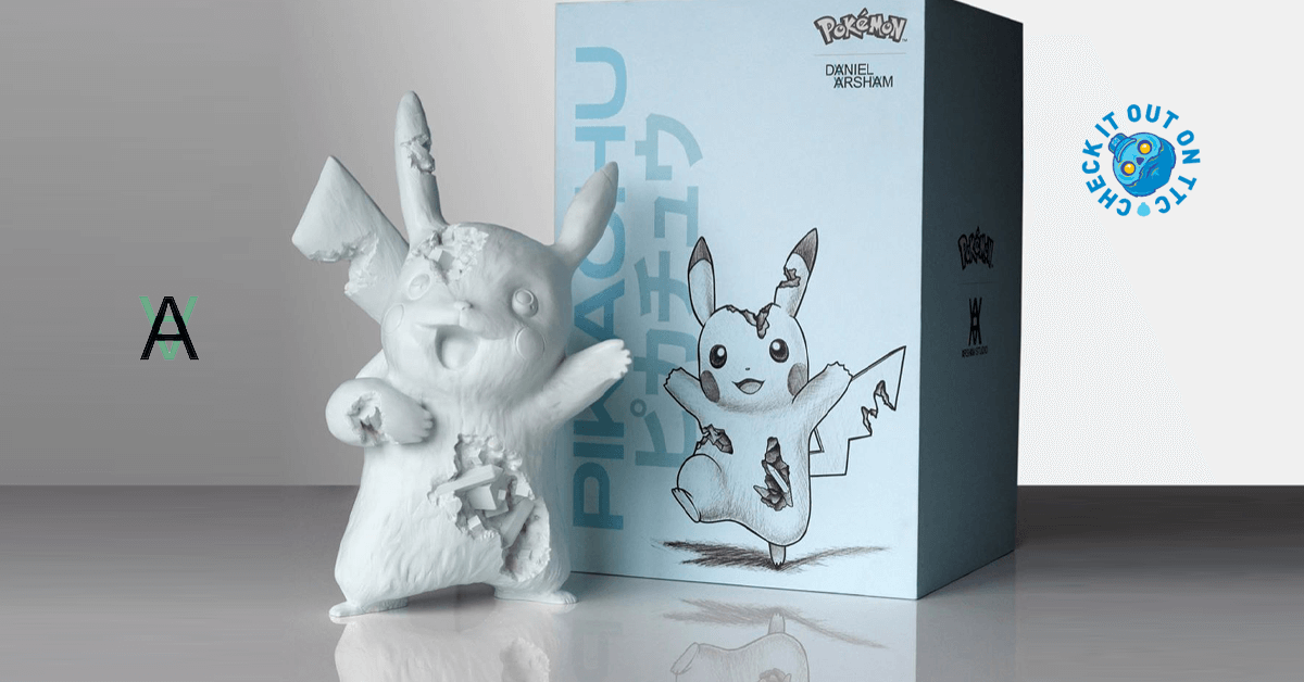 BLUE CRYSTALIZED PIKACHU by Daniel Arsham Release Details The Toy  Chronicle