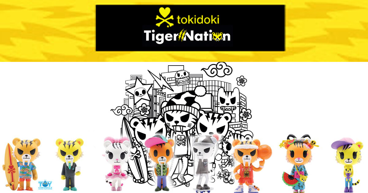 Tokidoki TIGER NATION Mini Series TIGER MOM 3" Vinyl Figure Opened Blind Box 