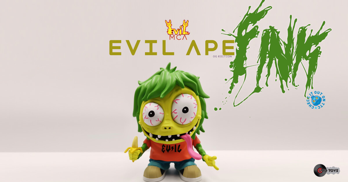Evil Ape Fink OG Edition by MCA x UVD Toys - The Toy Chronicle