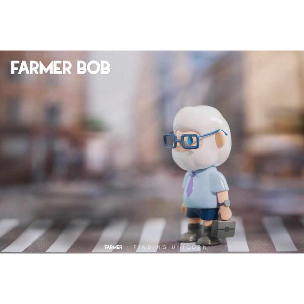 F.UN x FARMER BOB Around The World With BOB Mini Figure Samba BOB Art Toy