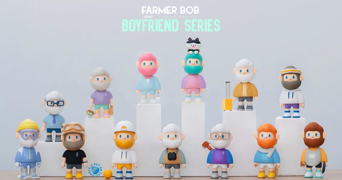 F.UN x FARMER BOB Around The World With BOB Mini Figure Samba BOB Art Toy 