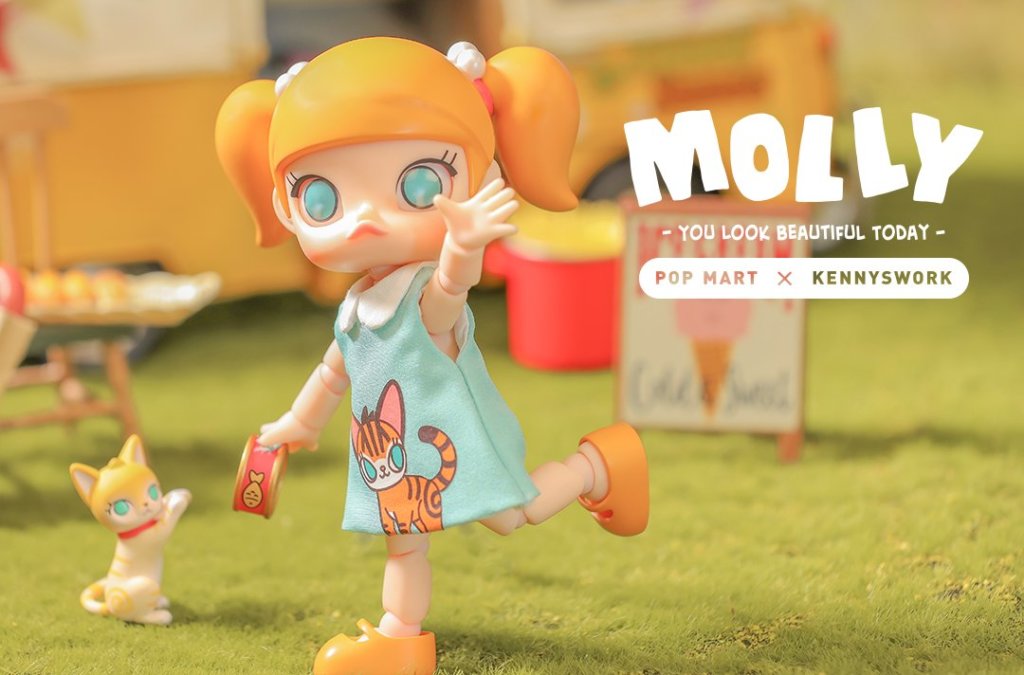 Petite Sorcière Molly Ball articulée poupée par Pop Mart X Kennyswork 