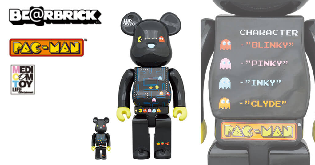 BE@RBRICK PAC-MAN 100％ & 400％ - The Toy Chronicle