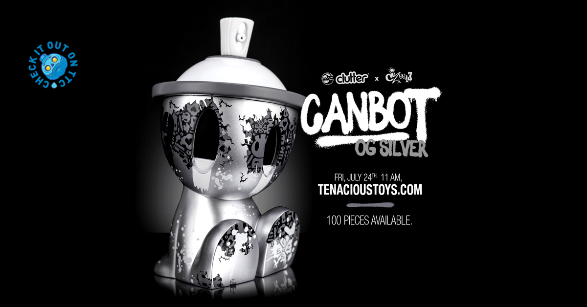 OG-Silver-Canbot-Czee13-Clutter-TenaciousToys-featured