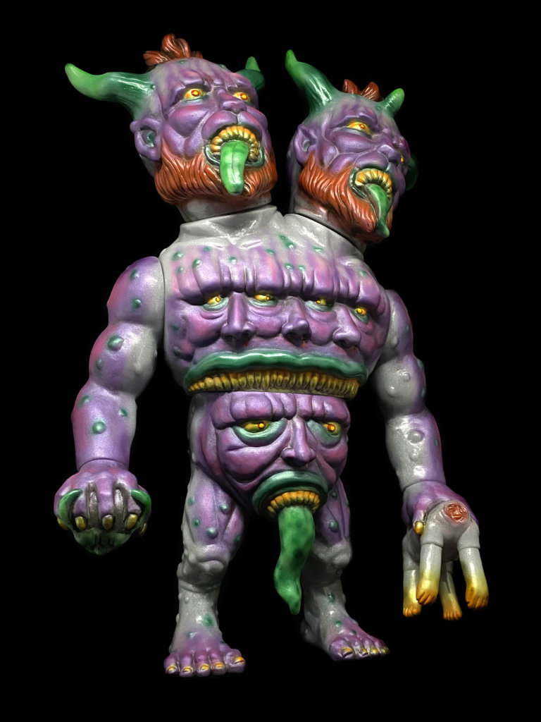 Toy Art Gallert x Izumonster Savage King Vicious Purple - The Toy 