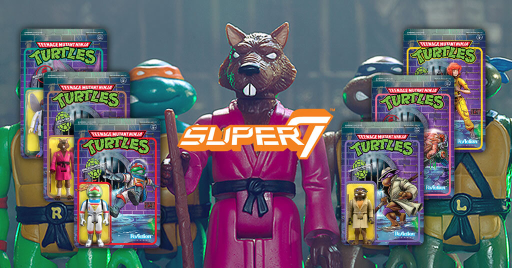 Teenage Mutant Ninja Turtles ReAction Wave 5 - Holiday – Super7