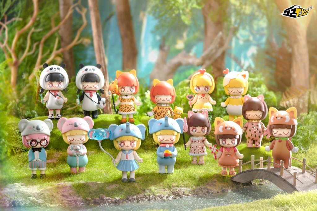 52TOYS x KIMMY&MIKI Animal Series Miki Rabbit Mini Figure Designer Art Toy New 