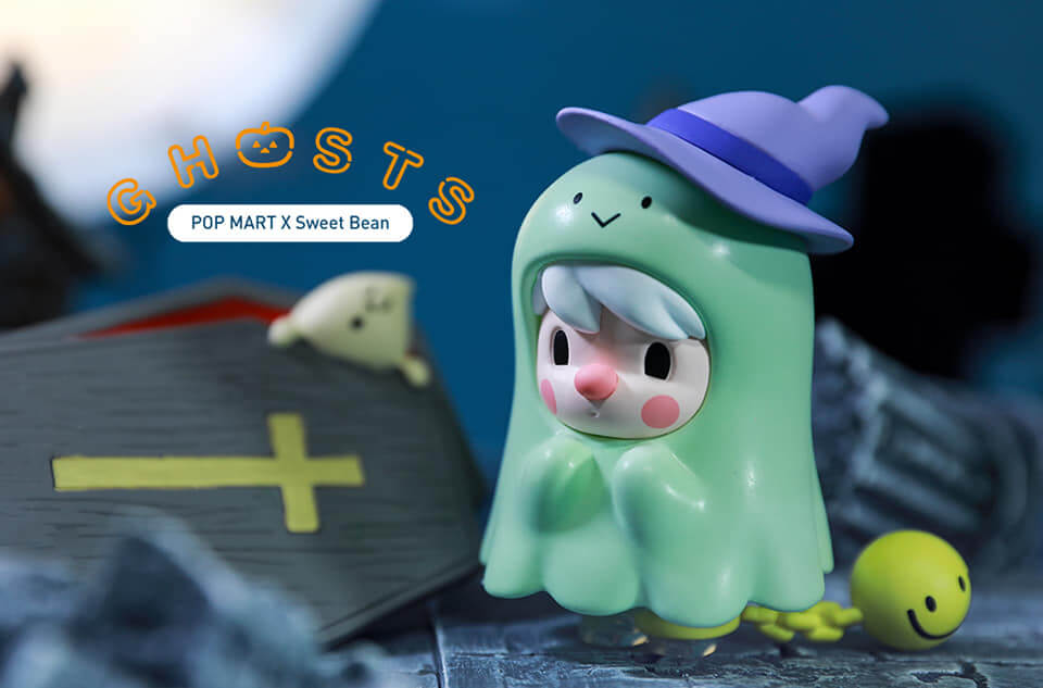 POP MART x SWEET BEAN Ghost Series Mini Figure Zombie Designer Art Toy Blind Box 