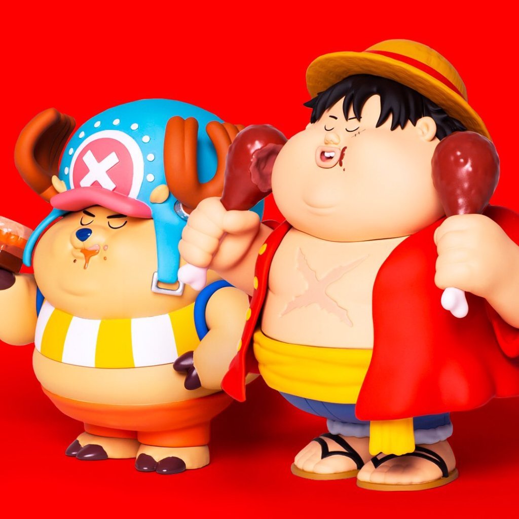 CHUNKY Luffy and Chopper The Famous Chunkies by Alex Solis x BusterCall  [ONE PIECE] Project - The Toy Chronicle