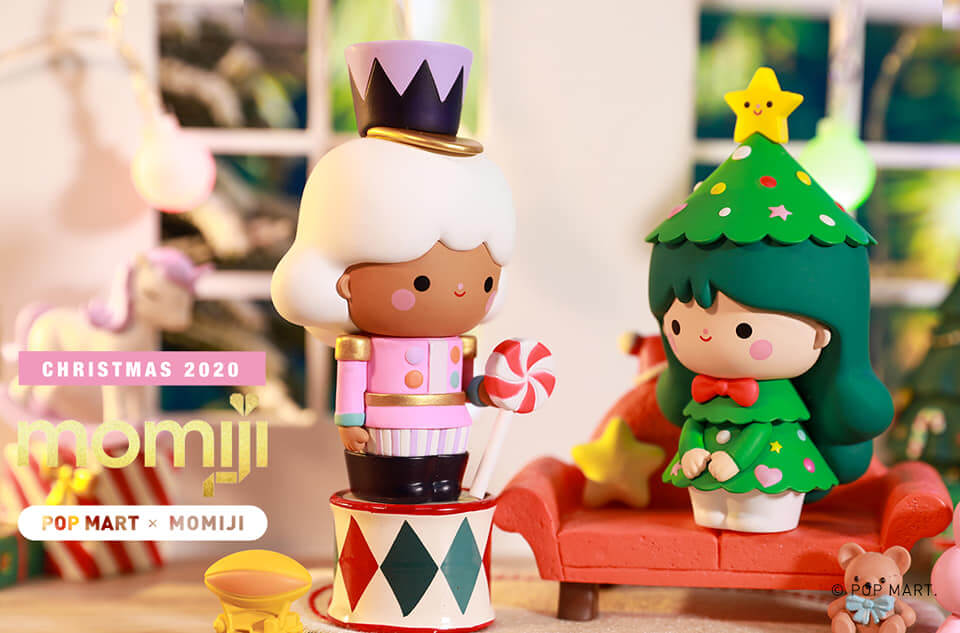 POP MART x MOMIJI Christmas 2020 Dolcie Mini Figure Designer Art Toy Figurine 