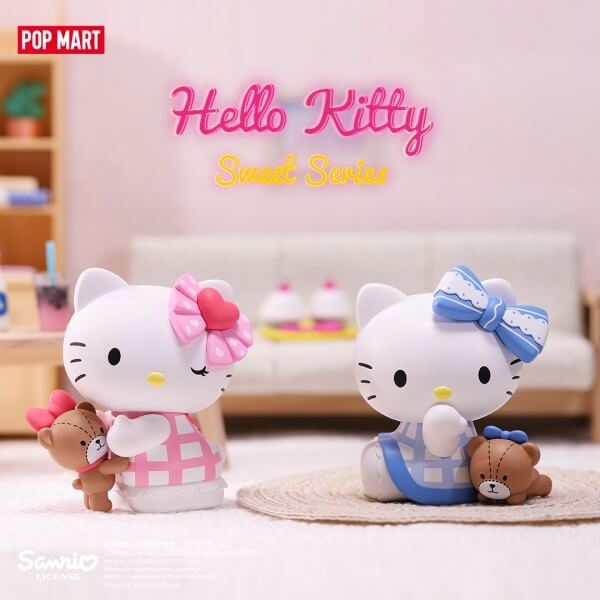 Details about   POP MART x HELLO KITTY Sweet Series Honey Teddy Mini Figure Designer Art Toy 