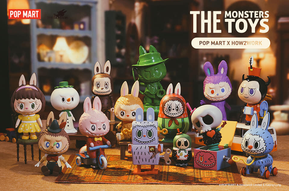The Monsters Toys Labubu Blind Box Series by Kasing Lung x 
