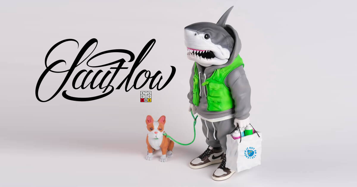 Sharkman by Jay Flow x Studio BSB x PopSunday - The Toy Chronicle