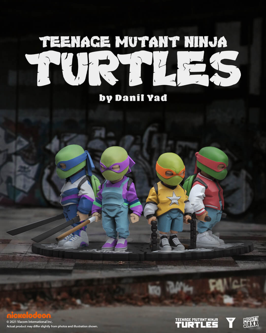 Teenage Mutant Ninja Turtles by Danil Yad x Mighty Jaxx - The Toy 