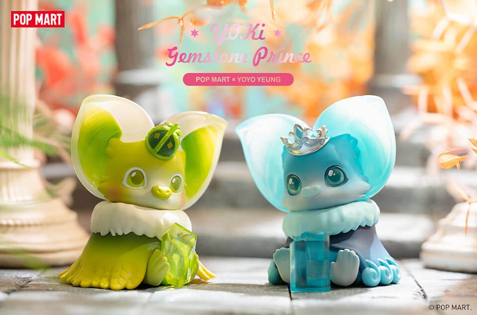 Details about   POP MART X YOKI Gemstone Prince Sapphire Mini Figure Designer Art Toy Hot New 