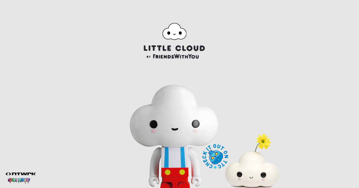 FriendsWithYou Little Cloud Boy KUBRICK www.krzysztofbialy.com