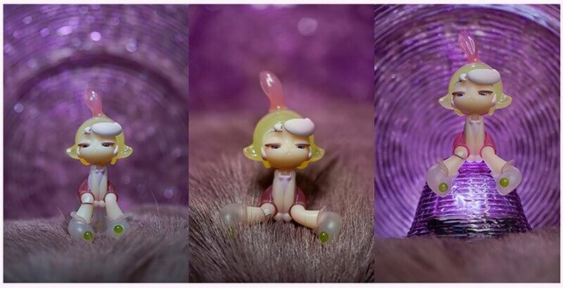MELETE WORKS x SUGAR POCKET AROMA PRINCESS Ella Song of Forest Ome Mini Art Toy