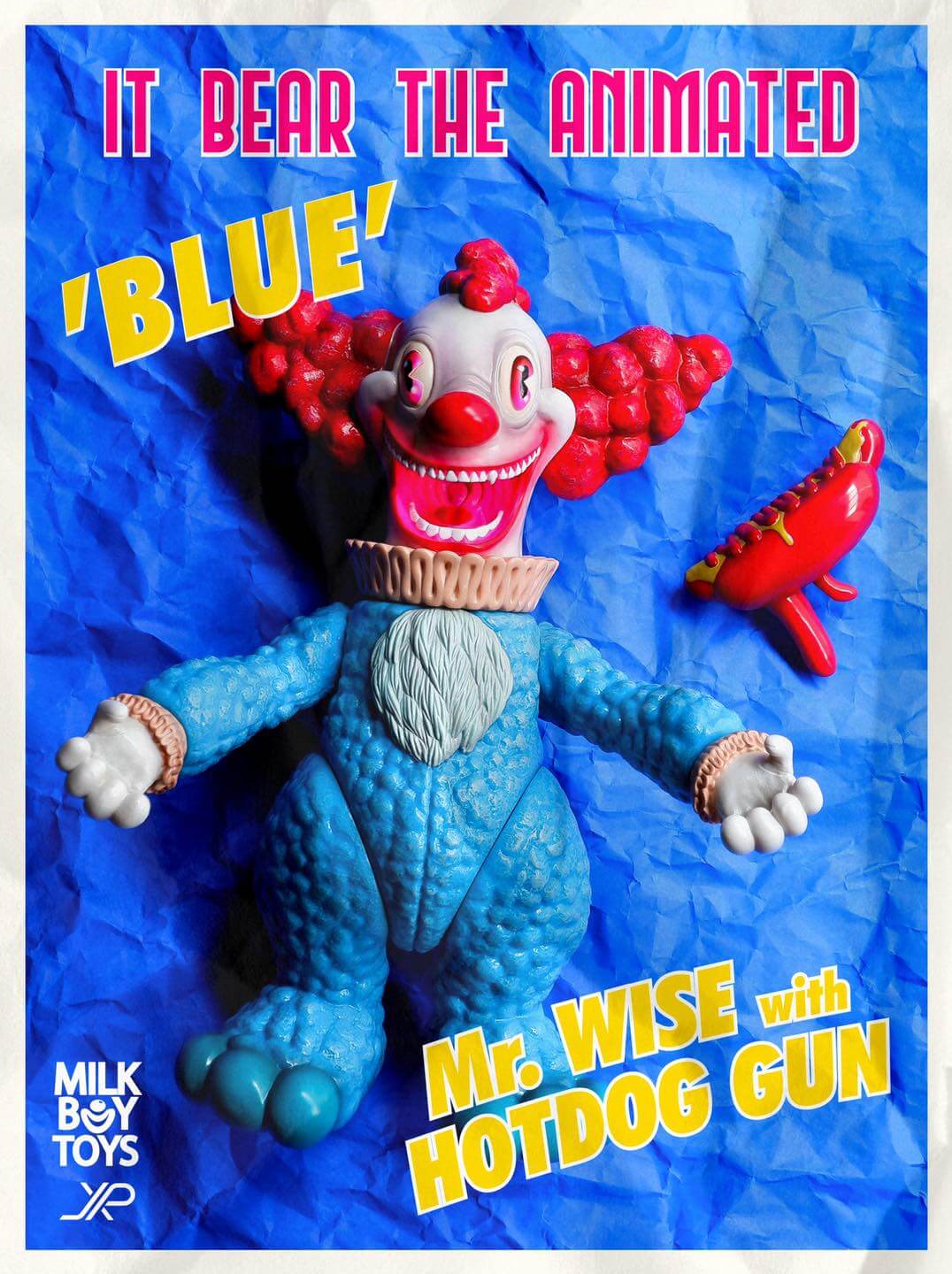 IT BEAR The Animated Mr Wise Blue and Pink JPX Exclusive by